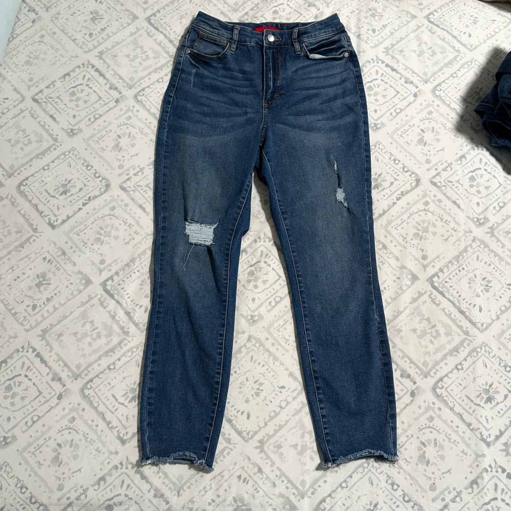 Jennifer Lopez Highrise Skinny Crop Jeans